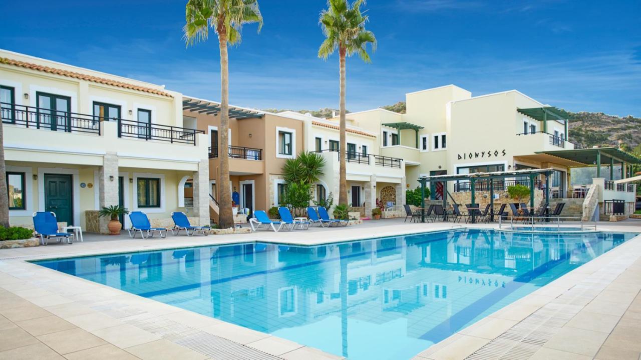 Dionysos Apartments & Studios Сталида Экстерьер фото